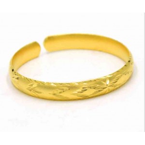 Factory direct selling brass gold-plated star opening adjustable bracelet imitation gold Vietnam sardine car flower bracelet