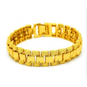 Vietnam Shajin will not fade for a long time. The manufacturer can directly sell one piece of versatile fashion watch chain. Men&#039;s imitation bracelet