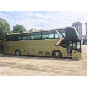 In 2014, the 39 seat Dajinlong 2+1 seat second-hand bus