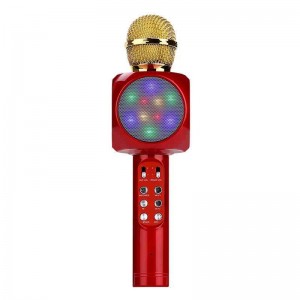 彩燈無線藍牙麥克風兒童話筒
