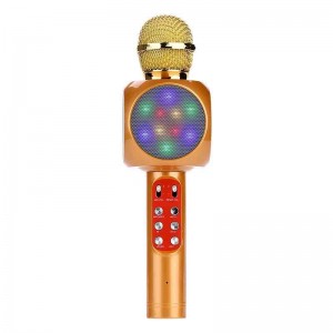 Colored Lights Wireless Bluetooth Microphone Children&#039;s Microphone