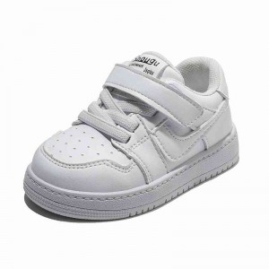 Baby walking shoes small white shoes spring and autumn soft soled shoes