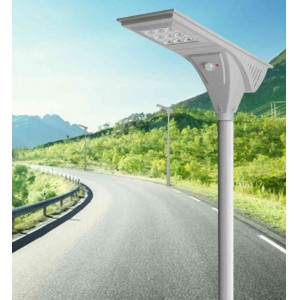 Solar street lamp integrated outdoor street lamp die-cast aluminum rural courtyard lamp 30W super bright