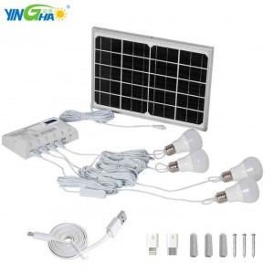 태양열 led 소형 시스템 램프 가정용 하이라이트 투광등 이동 전원 보조 배터리 거품등 