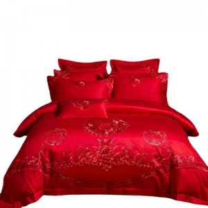 140 Thread Count Cotton Embroidery 4-piece Set