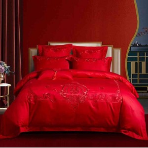 140 Thread Count Cotton Embroidery 4-piece Set