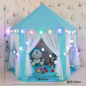 Baby gift box One hundred day old gift Parent child game house Hexagon tent