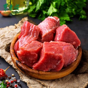 冷冻羊肉 草原羔羊原切后腿肉 1kg/袋