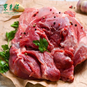 冷冻羊肉 草原羔羊原切后腿肉 1kg/袋