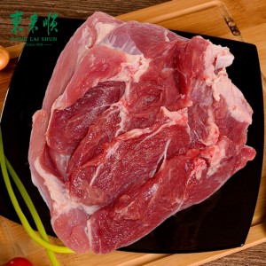 冷冻羊肉 草原羔羊原切后腿肉 1kg/袋