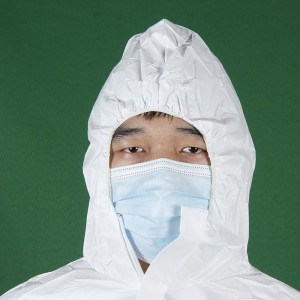 Disposable general anti-conjoined cap and foot civil protective clothing