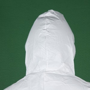 Disposable general anti-conjoined cap and foot civil protective clothing