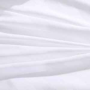 全棉五星級酒店四件套緞條棉賓館民宿招待所採購被套床單枕套雙人套件床上用品