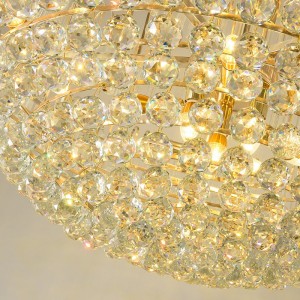 Droplight. Crystal lamp. European large crystal chandelier