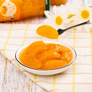 糖水橘子罐頭 新鮮水果桔子罐頭248g*6瓶