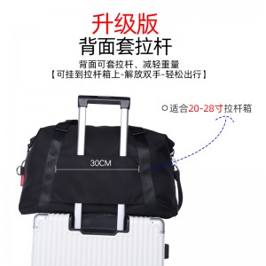 여행가방 남자 휴대용 짐가방 대용량 비즈니스 남자가방 숄더 크로스백 친환경 경량 물벼락 방지 여행가방 운동가방 헬스가방 