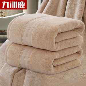 Increase and thicken all cotton. Absorbent towel. Soft and skin friendly. Plain Satin stall
