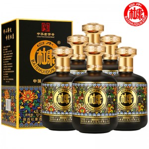 Baishui Dukang originality 80 Chinese old brand collection of pure grain wine solid state fermentation 500ml