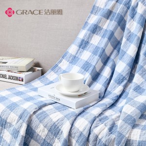Towel quilt nap blanket thin air conditioner quilt nap blanket blanket single person