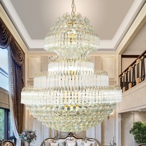 Droplight. Crystal lamp. European large crystal chandelier
