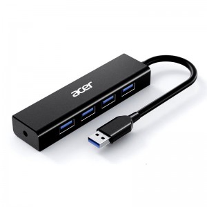 USB splitter High-speed 4-port HUB expander multi-port extension cable converter