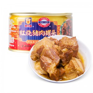 上海梅林 红烧猪肉罐头 加热即食下饭菜340g 中华老字号