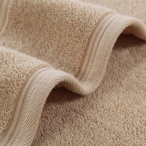 Increase and thicken all cotton. Absorbent towel. Soft and skin friendly. Plain Satin stall