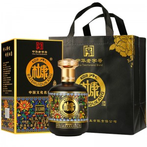 Baishui Dukang originality 80 Chinese old brand collection of pure grain wine solid state fermentation 500ml