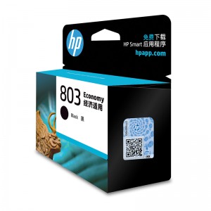 HP803原装墨盒 黑色墨盒