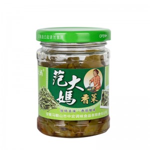 香菜罐头150g*6瓶 脱水蔬菜贡菜干即食下饭菜