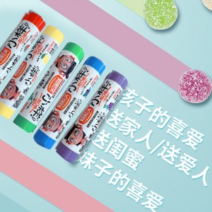 QQ candy, soft candy, gummy candy, gel candy, mixed flavor fruit juice candy