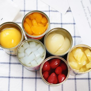 Canned mixed fruit 425g*6 cans