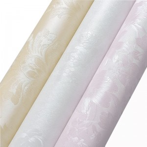 벽지 자착 배경 컬러 포장막 장식 스티커 곰팡이 방지 은백색 장미 