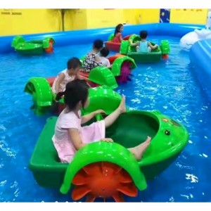 Water park pleasure boat water bicycle water tricycle pedal boat lantern hand rocking boat