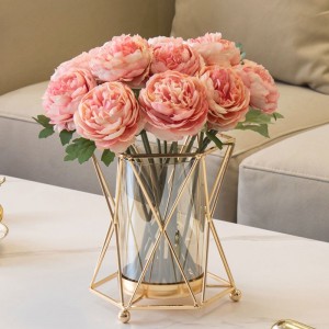 북유럽 모조 꽃 가짜 식탁 탁자 탁자 위에 꽃 솜씨를 차리다 