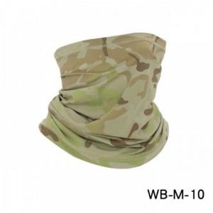Camouflage sports scarf. Tactical scarf. Outdoor face masks. Summer thin section