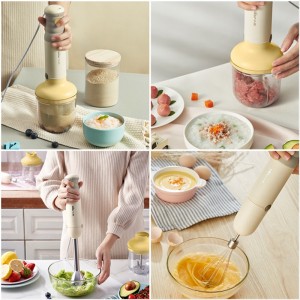 Baby food machine hand-held cooking machine mixing bar mince grinder household multi-functional juicer five sets
