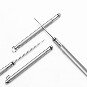 YORA titanium alloy toothpick pendant integrated toothpick fruit toothpick