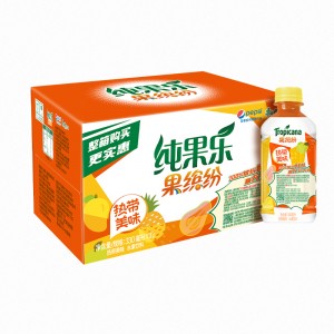 горячий вкусный фруктовый напиток в коробке 330ml * 12