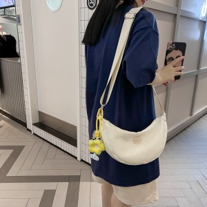 Crossbody Bag women&#039;s new single shoulder bag nylon dumpling bag