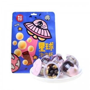 Planet Bubble Cup 252g bagged children&#039;s snacks