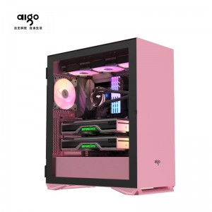 Aigo YOGO M2 PRO side transparent computer case