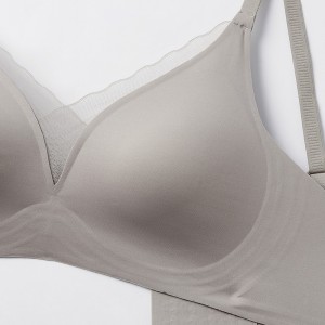 Versatile, smooth, breathable, thin cup, no trace, no steel ring bra
