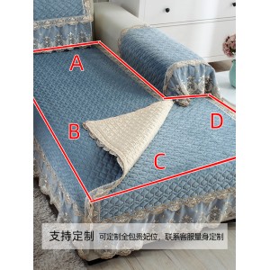 Плюшевый диван подушка всесезонная универсальная кожаная ткань спинка чехол для полотенец