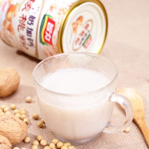 牛奶加钙核桃粉404g*2罐 中老年学生早餐营养冲饮品铁罐