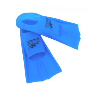 Snorkeling silicone short flippers for children&#039;s training Adult diving equipment short flippers