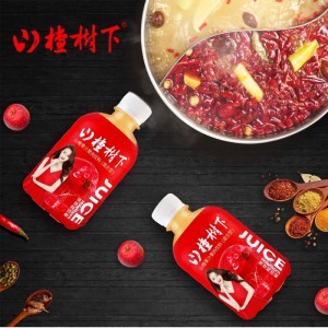 山楂果汁果肉飲料350mlx15瓶整箱裝新鮮日期