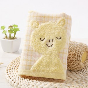 Class A pure cotton double-layer gauze children&#039;s towel small towel