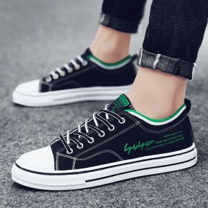Men&#039;s canvas shoes in autumn and winter, low top casual shoes