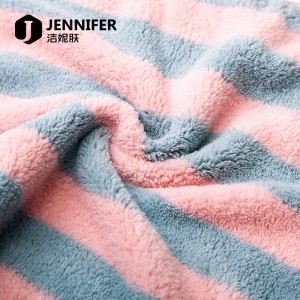 Super soft absorbent dry hair towel